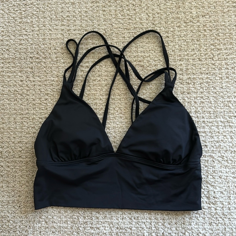 Quint Soul Black Strap Bikini Top